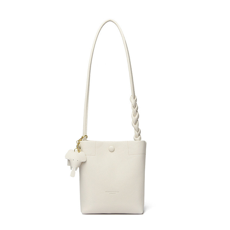 Women's Soft Leather Phone Crossbody Multilayer One Shoulder Bag