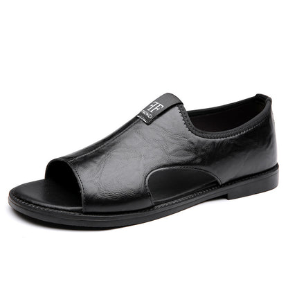 New Casual Soft Bottom Non Slip Outdoor Beach Shoes Trendy Roman Shoes